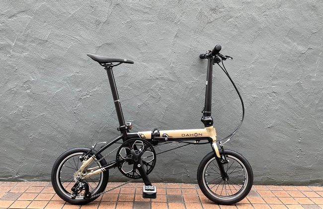 2022 DAHON K3 新色 シャンパン入荷！ | 折りたたみ自転車・ミニベロ