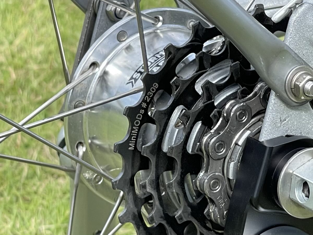 BROMPTONが坂道に強くなる！MiniMODsの外装5速化カスタム | 折りたたみ