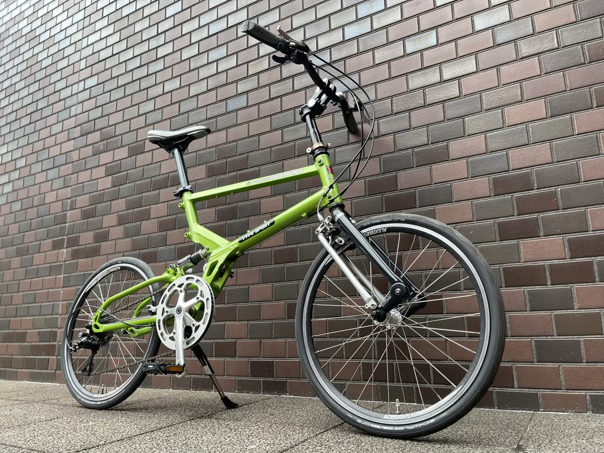 折り畳めるミニベロの「Tartaruga Type SPORT SD」は、コスパ抜群の