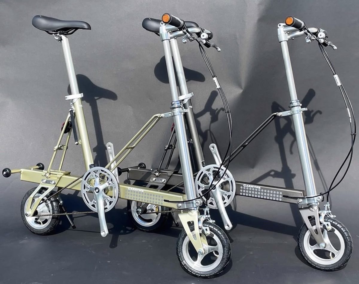 意外に走る！ 可愛くて軽い折りたたみ自転車「CarryMe」 | 折りたたみ