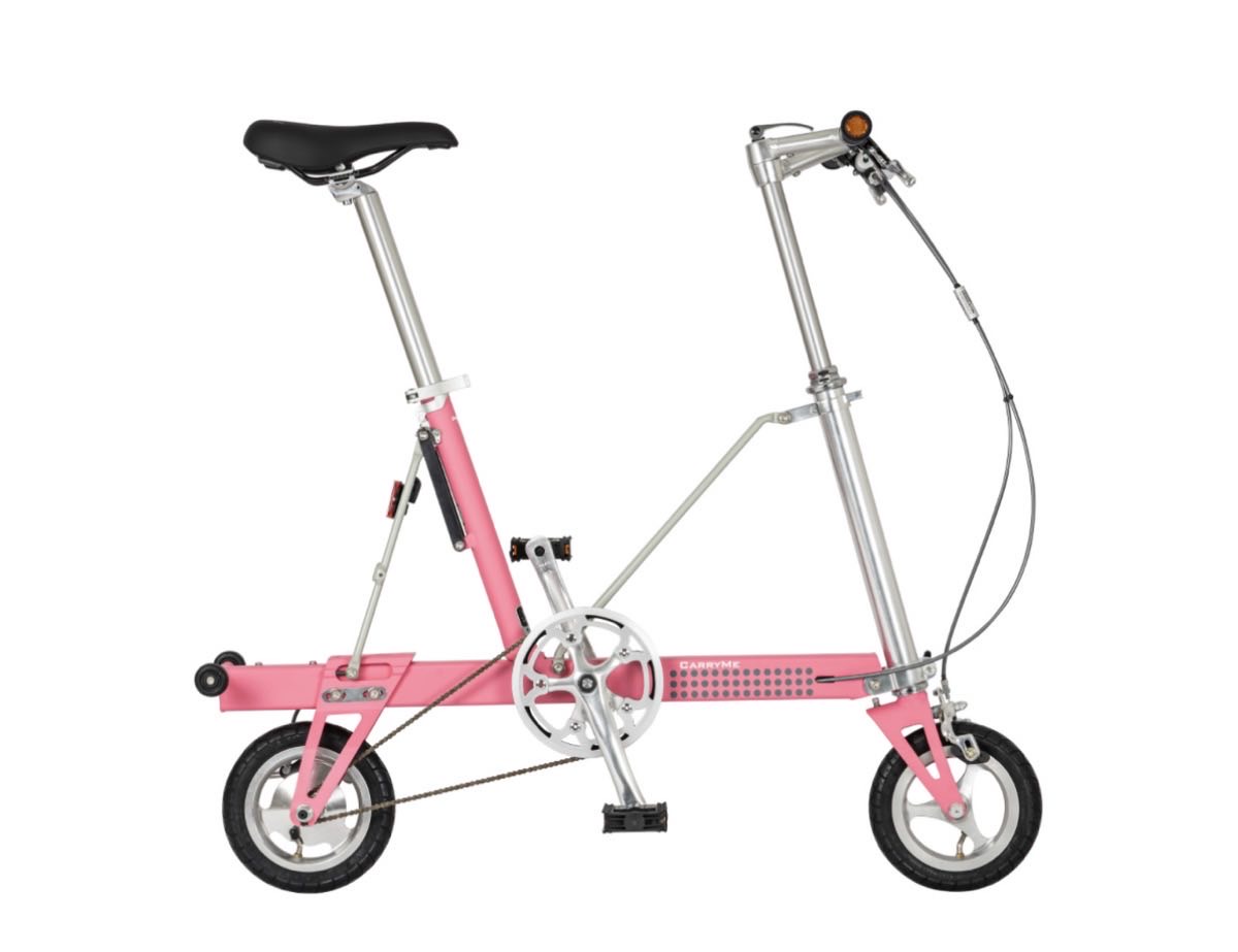 意外に走る！ 可愛くて軽い折りたたみ自転車「CarryMe」 | 折りたたみ