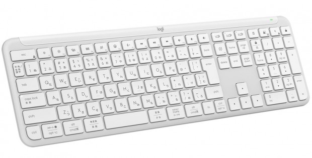 ロジクール、スリムなフルサイズキーボード「K950」4月25日発売