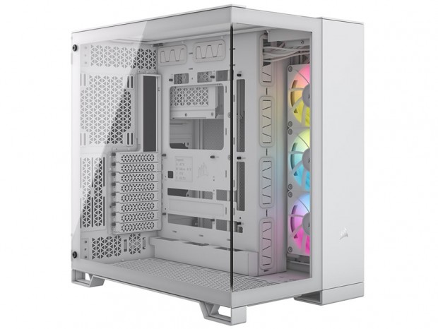 背面コネクタマザーボードに対応するデュアルチャンバーPCケース