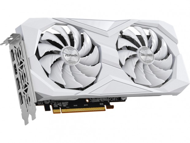 Radeon RX 6600グラフィックスカードでは珍しいホワイトカラーモデルが