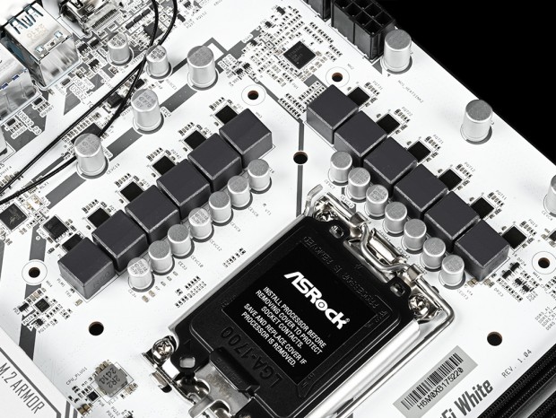 安定性・信頼性を重視したホワイト基板のIntel B760マザーボード