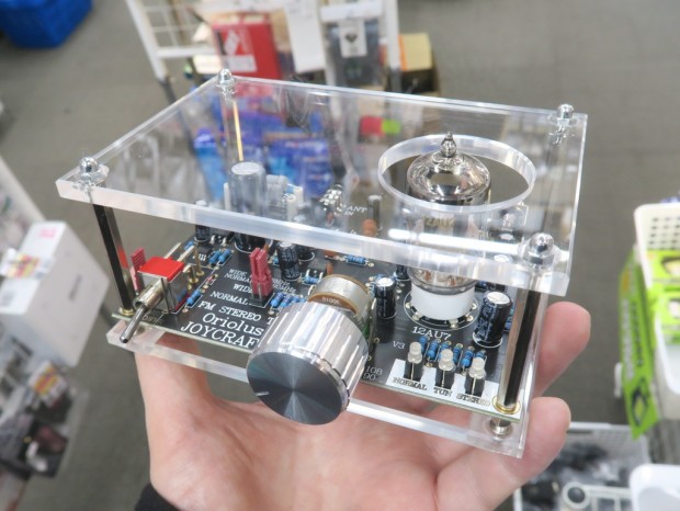 真空管を使ったFMラジオチューナーの簡単DIYキットが入荷。USB PD対応