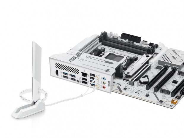 ASUS、AMD X870を採用する白いゲーミングマザーボード「X870 MAX