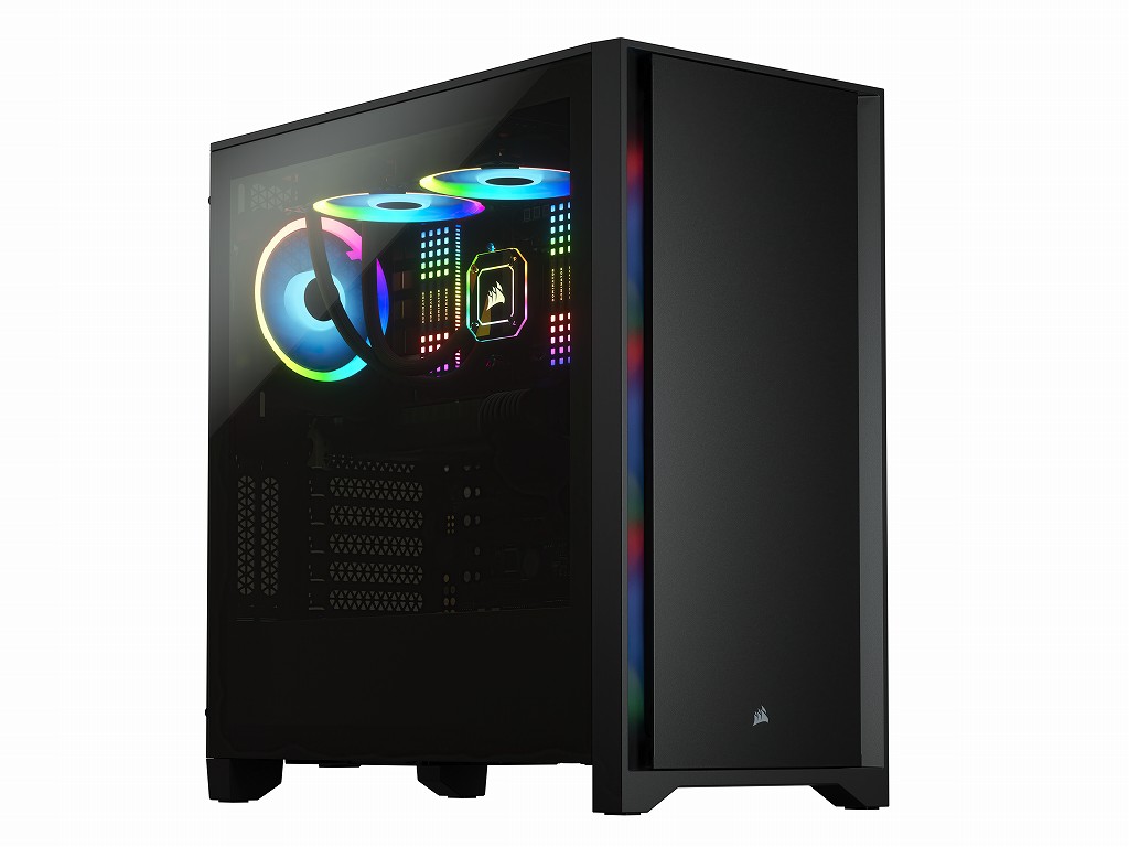 CORSAIR、3つのコンセプトから選べる新設計ミドルタワー「4000