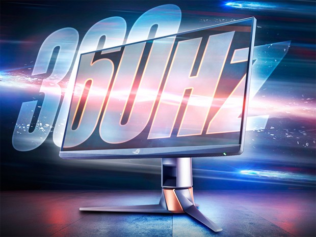 360Hzで駆動する最速の競技向けIPSゲーミング液晶、ASUS「ROG Swift