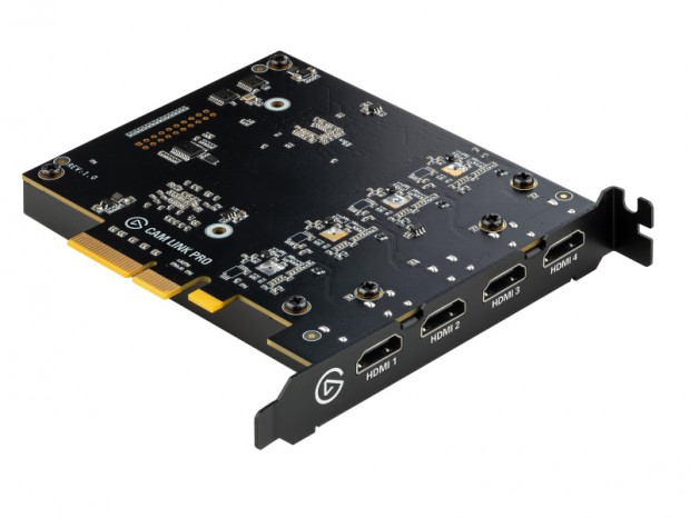 4系統のHDMI入力を備えたキャプチャカード、Elgato「Cam Link Pro