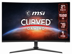 曲率1500Rの27型フルHDエントリーゲーミング液晶、MSI「G274CV