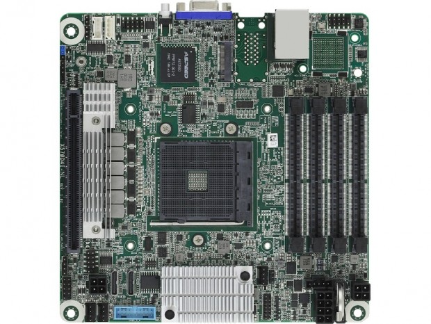 4本のSO-DIMMスロットを搭載するX570 Mini-ITXマザーがASRock Rackから