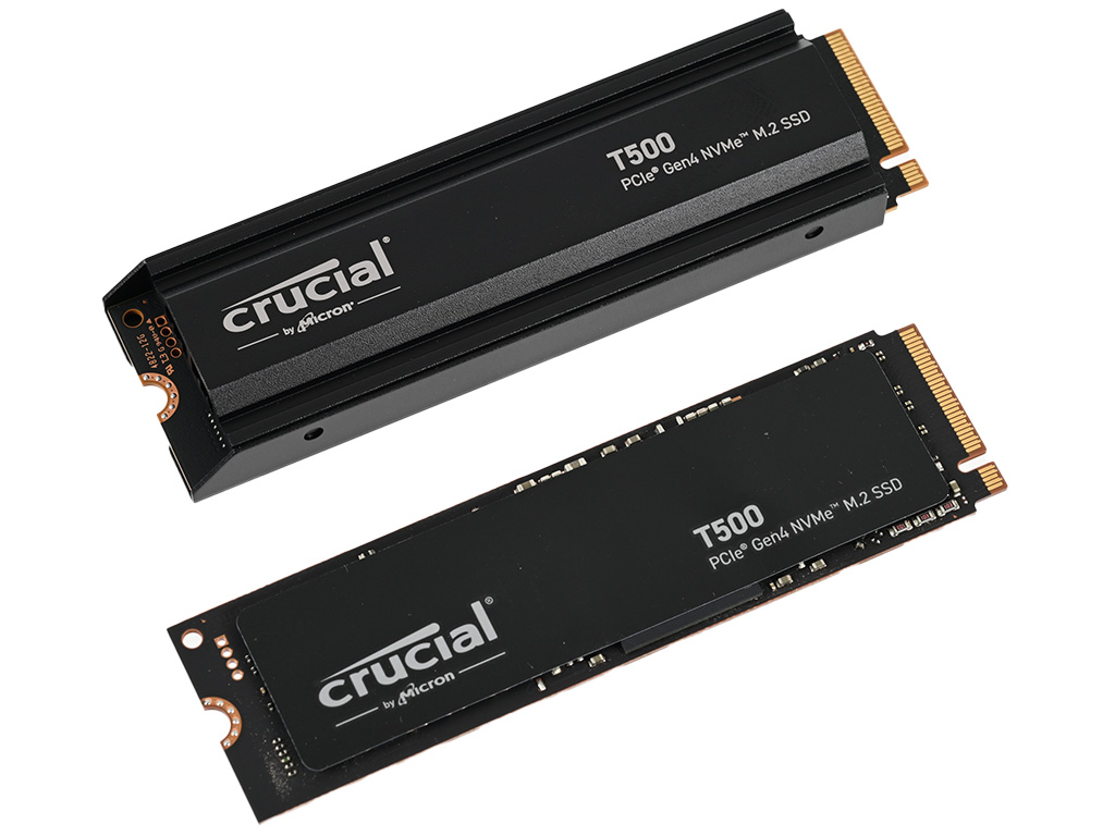PCI Express 4.0(x4)の限界に迫る高速NVMe M.2 SSD、Crucial「T500