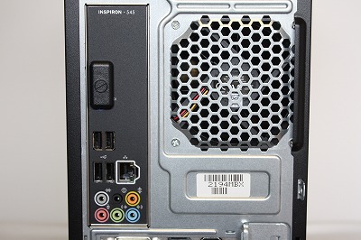 パソコン徹底比較購入ガイド/DELL Inspiron 545レビュー(6)背面部を