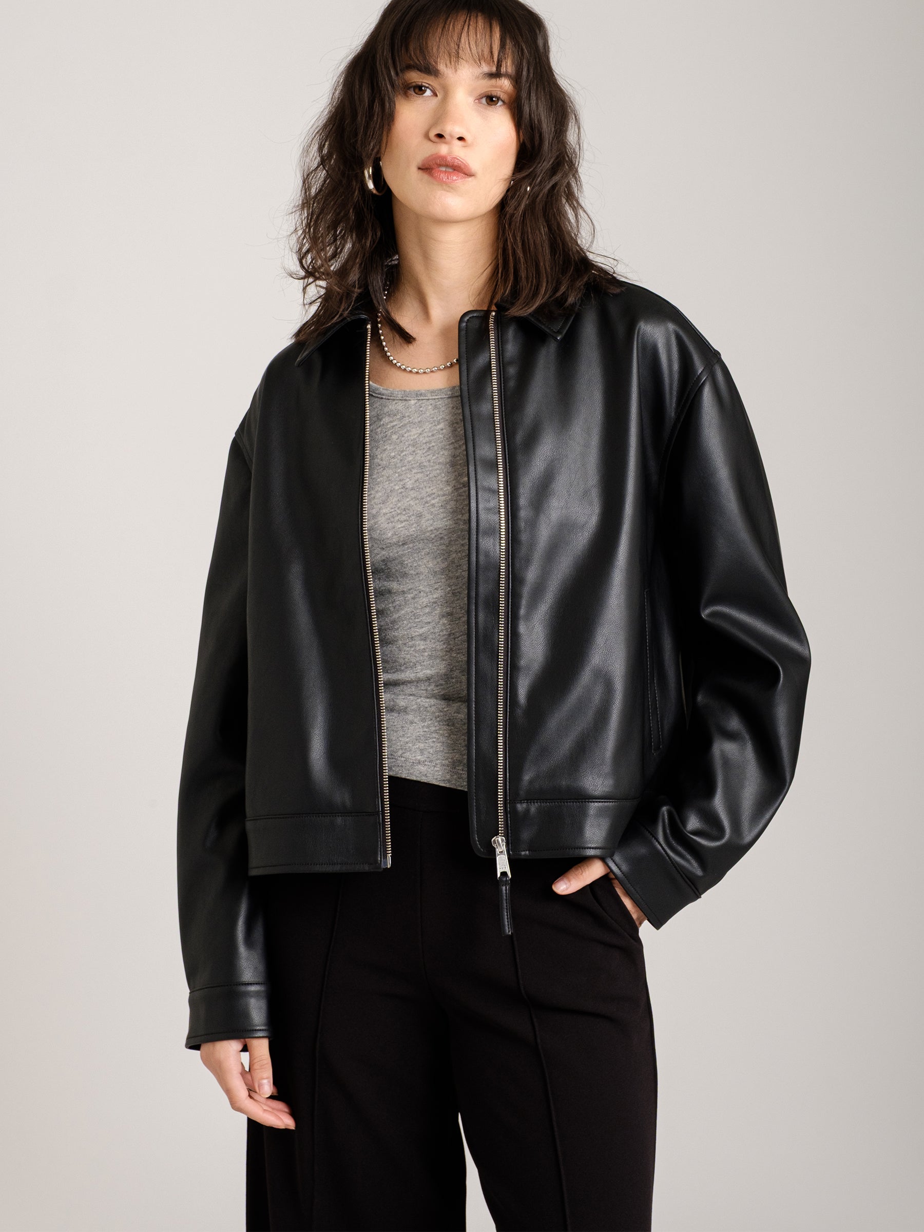 Charlize Relaxed Zip Jacket – PLENTY