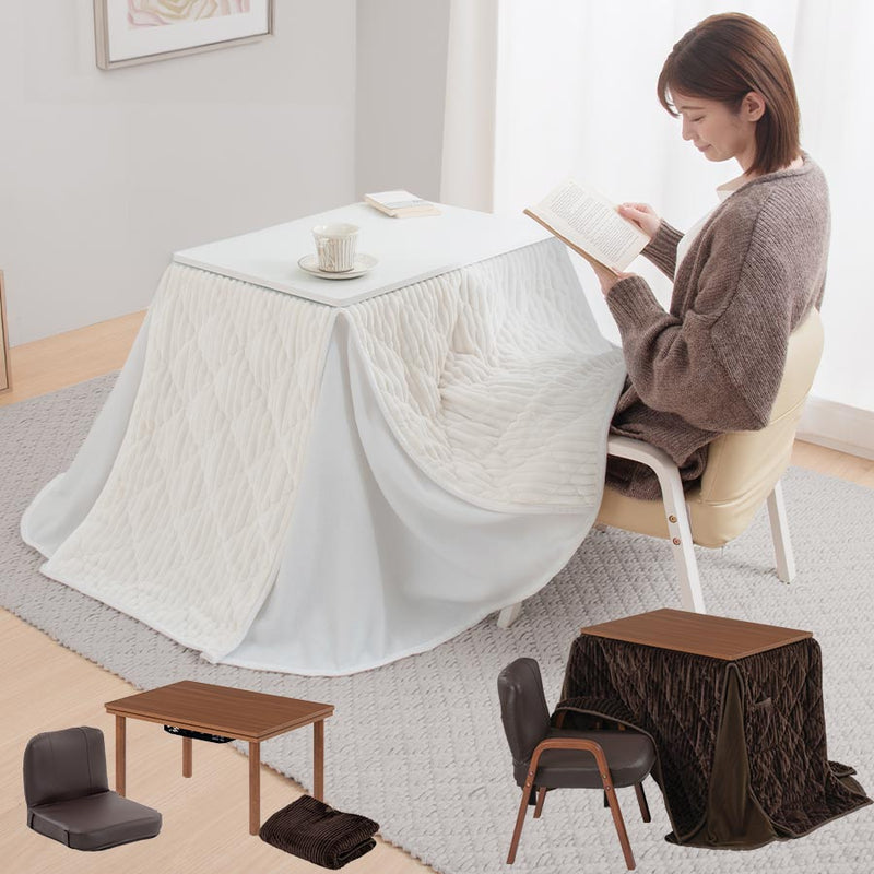 1人用こたつ 3点セット テーブル こたつ おしゃれ ぼん家具 TBL500341