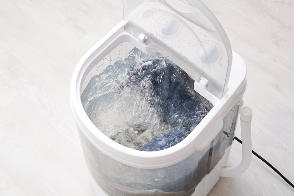 必要なときにサッと分け洗い。simplusシリーズから 2kg対応 水切り