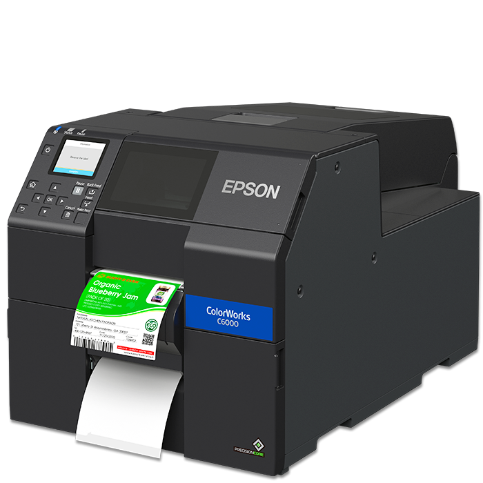 Epson ColorWorks C6000 Color Inkjet Label Printer | General Data