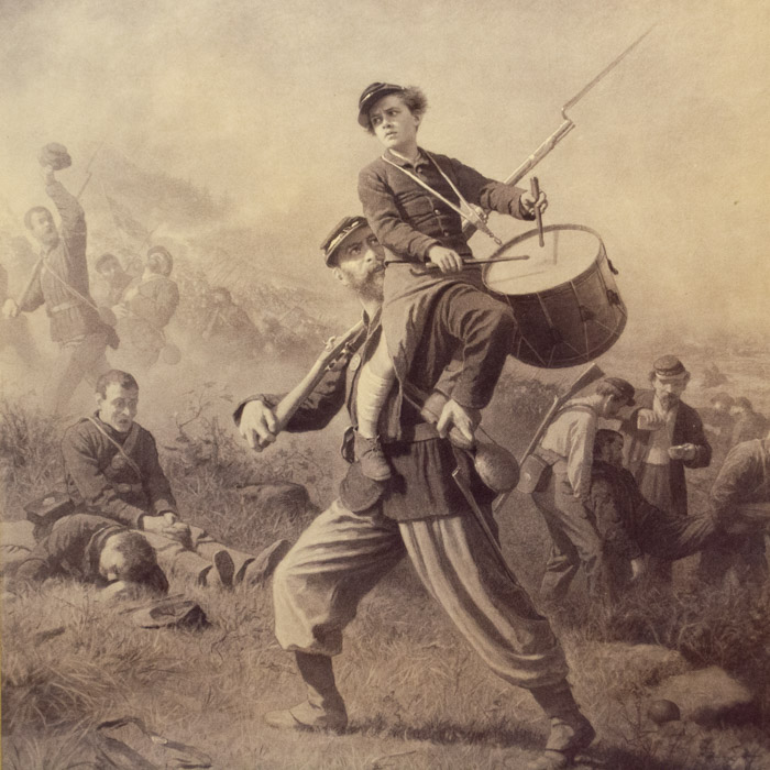 History, American, Military, Civil War, Wounded Drummer Boy