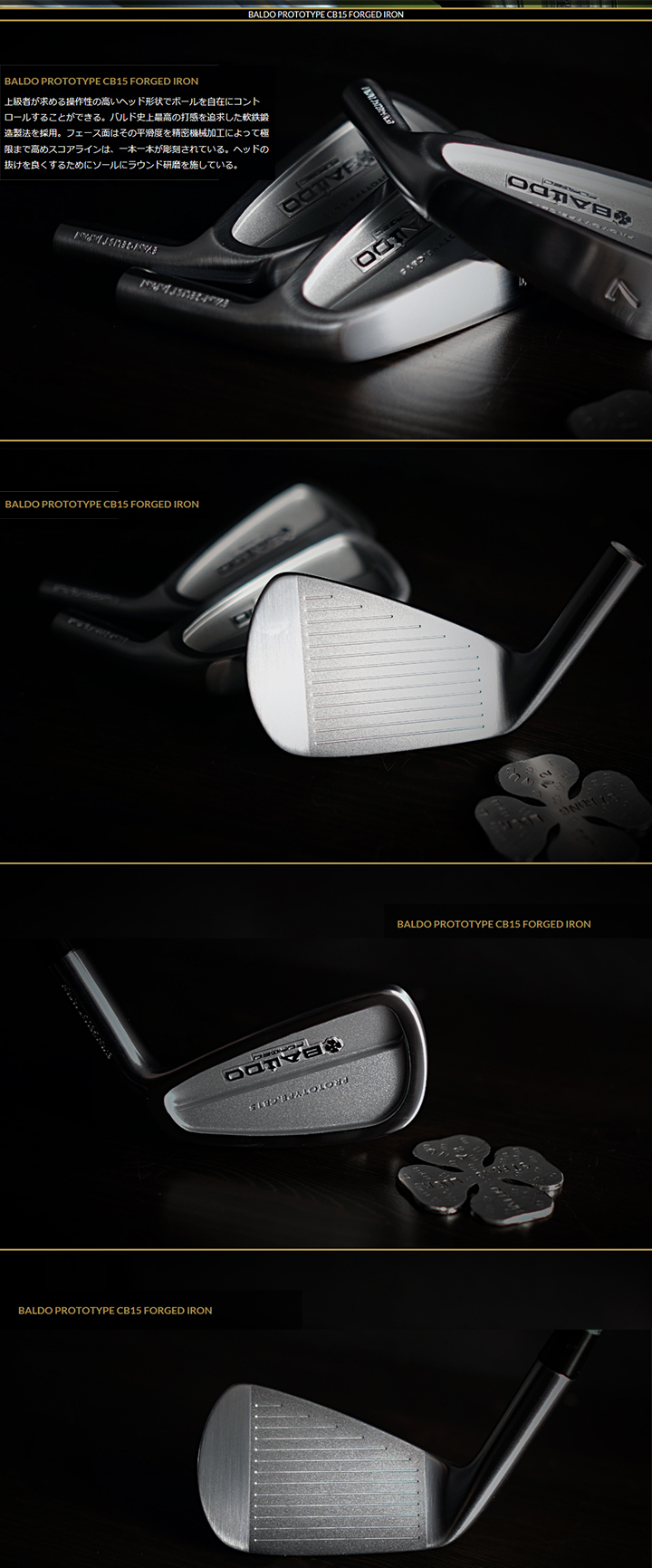 ジオテックゴルフ公式通販サイト / バルド プロトタイプ CB15 FORGED