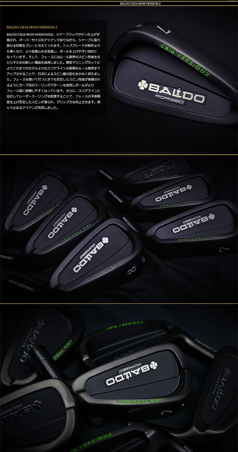 ジオテックゴルフ公式通販サイト / バルド CB16 アイアン バージョン2
