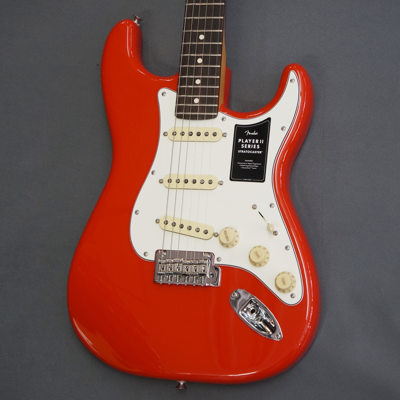 Fender Player II Stratocaster Coral Red / 楽器屋BOW オンラインストア