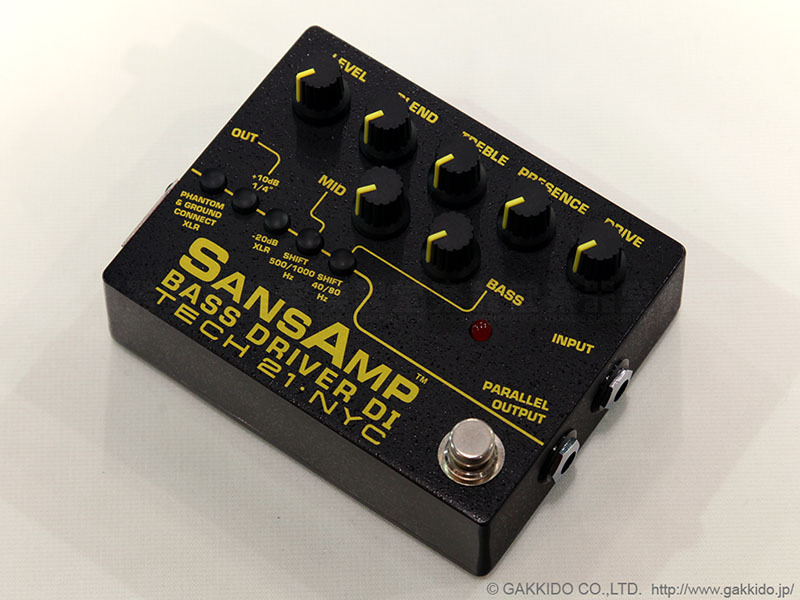 TECH21 SansAmp Bass Driver DI ver.2 - 楽器堂オンラインショップ