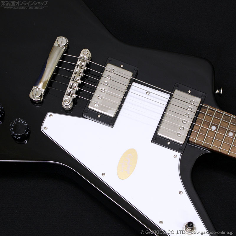 Epiphone Inspired by Gibson Explorer [Ebony] - 楽器堂オンライン