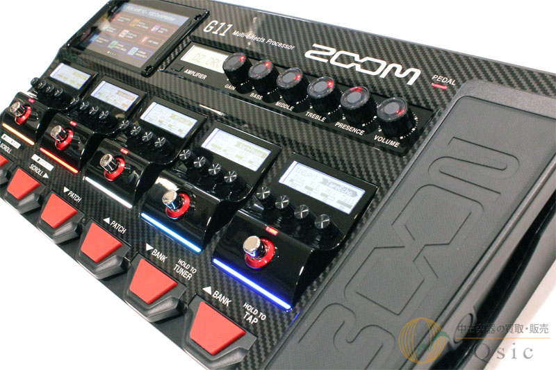 最新マルチプロセッサー、ZOOM G11を触ってみました！ | 楽器買取Qsic