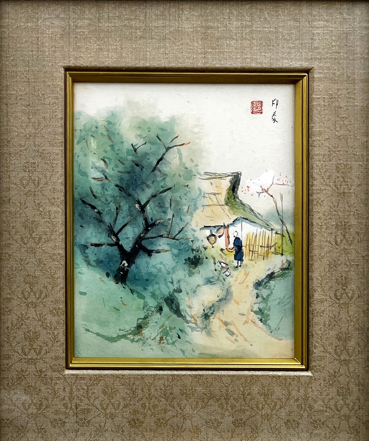 堂本印象 春日清雅 色紙 | 有限会社 ギャラリー瑞鳳