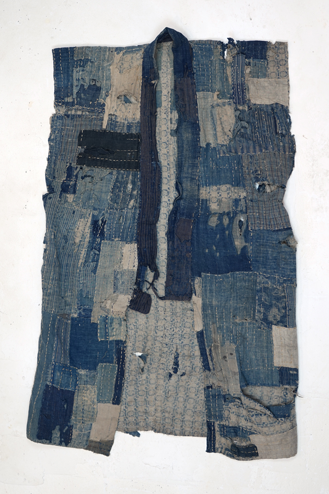 No.1076藍染襤褸／indigo boro｜兒嶋画廊 Gallery KOJIMA