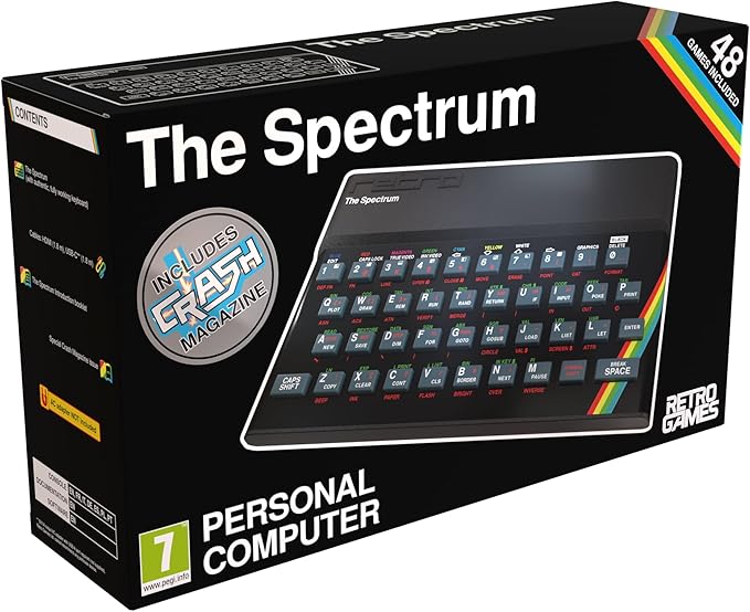 レトロゲーム名機「ZX Spectrum」のミニ復刻版「The Spectrum」