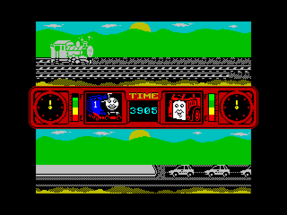 Thomas The Tank Engine 2: The Race (ZX Spectrum, Amstrad CPC, C64