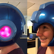 ロックマン』の被れる公式ヘルメットレプリカが海外向けに発表！これで