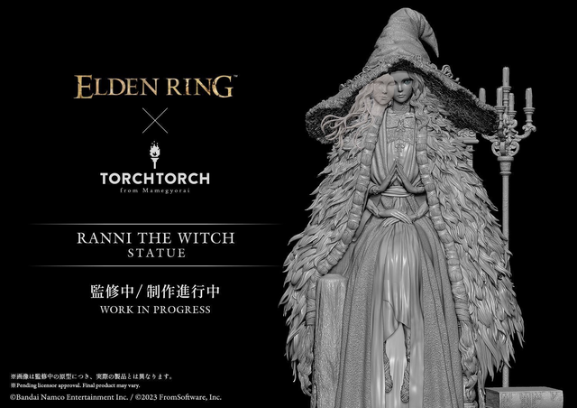 ELDEN RING』「魔女ラニ」スタチューの制作状況が公開―「もう少々お