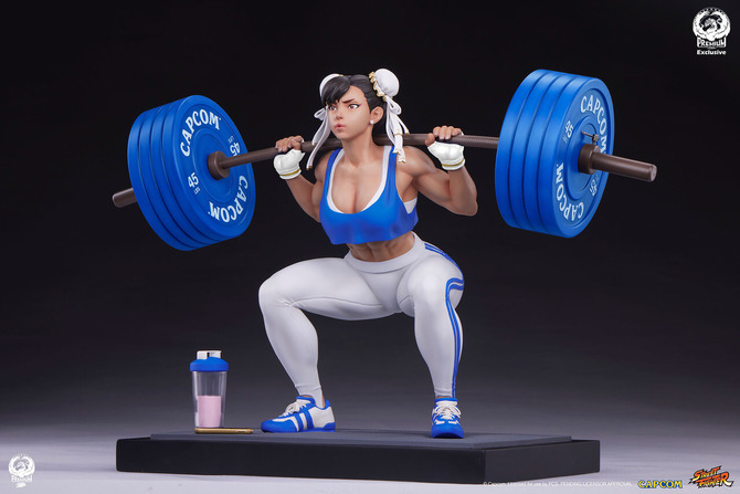 あの太ももはこうして作られた……ムチムキすぎる「春麗」1/4スタチュー