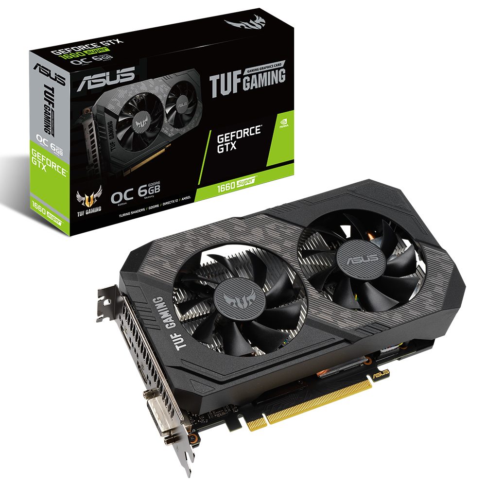 ASUS TUF GeForce GTX 1660 SUPER OC 6GB GDDR6 192 Bit Ekran Kartı