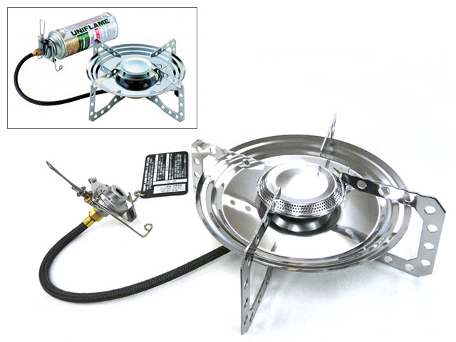 ユニフレーム(UNIFLAME)☆テーブルトップバーナーUS-DII - アウトドア