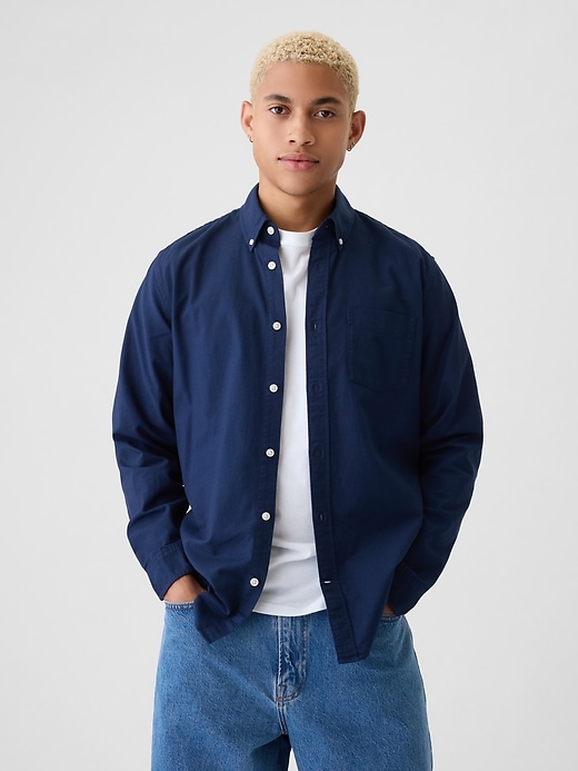 Oxford Button-Down Shirt | Gap