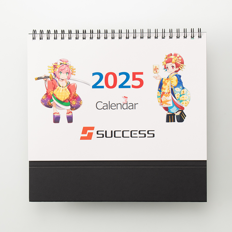卓上カレンダー（リング製本／A5サイズ）｜みやばやしともこ 様