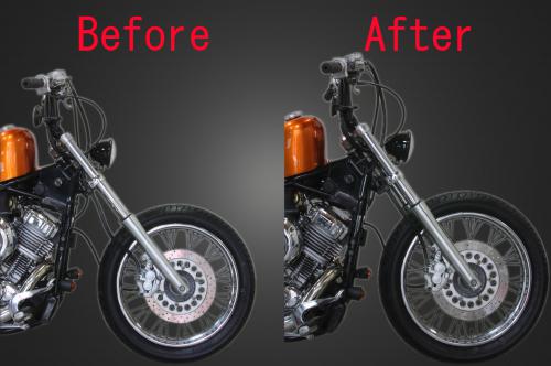 有限会社ガレージT&F / ドラッグスター250 フロントロワリングKIT