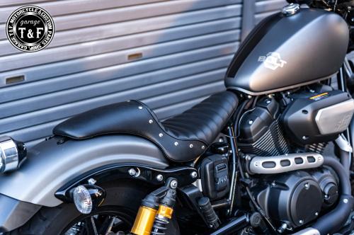 有限会社ガレージT&F / ボルト スタッド付きガンファイターシート