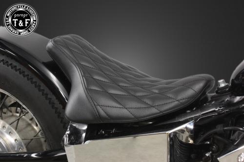 有限会社ガレージT&F / スティード400 シングルシート(ダイヤ)ブラック