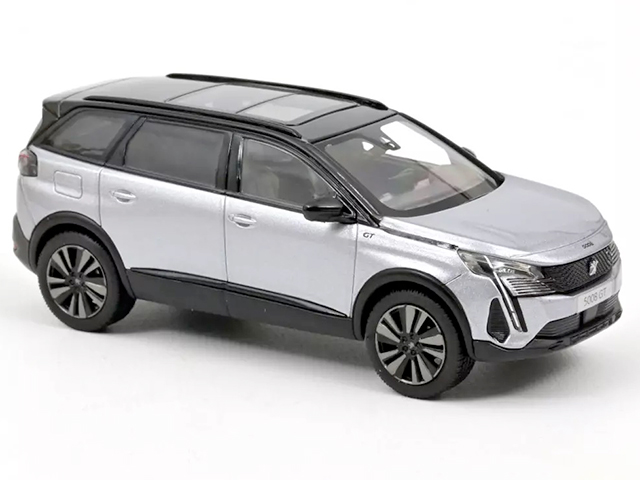 1/43 プジョー 5008 GT Black Pack 2021 グレー （NOREV 473924