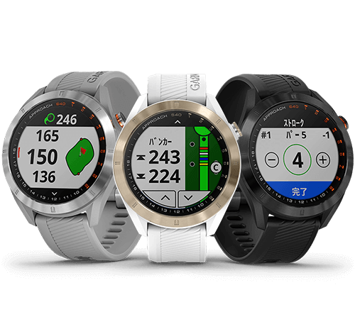 ロングバッテリーとタッチスクリーンの操作性を両立した GPSゴルフ