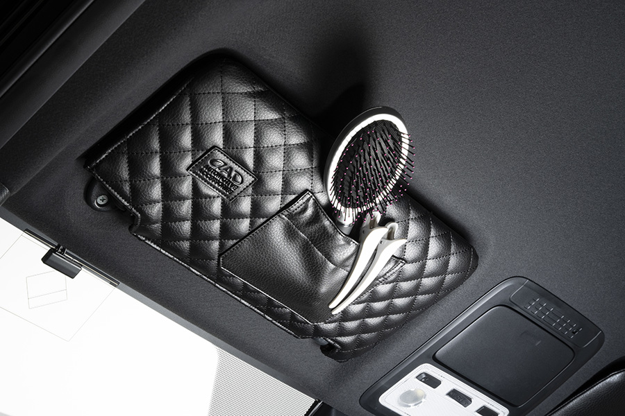 D.A.D サンバイザーカバー タイプ キルティング ブラック | サン