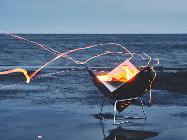 新発想の焚き火台が優秀すぎる！美しい炎を楽しむための画期的な焚火台