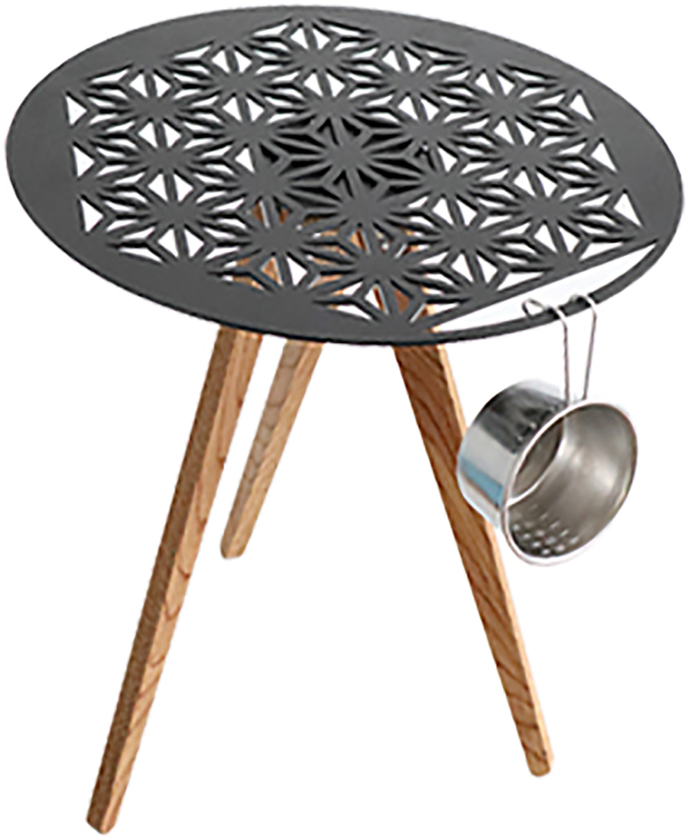 山のU アサオブライフテーブルtivoliwoodworks三脚セット 山のU アサ