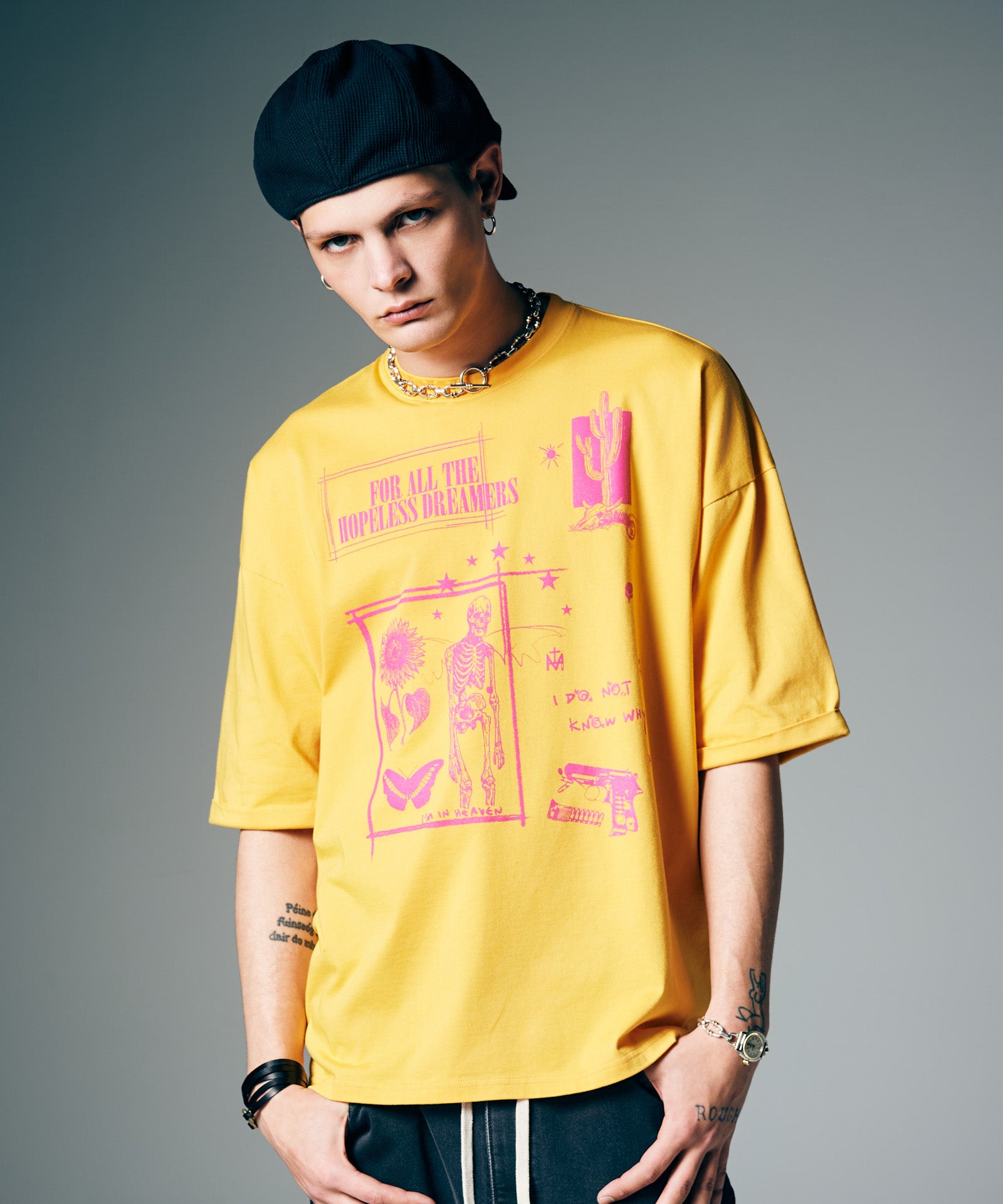 GB0226/CS05 : Quick Dry Graffiti T-Shirt / クイックドライ