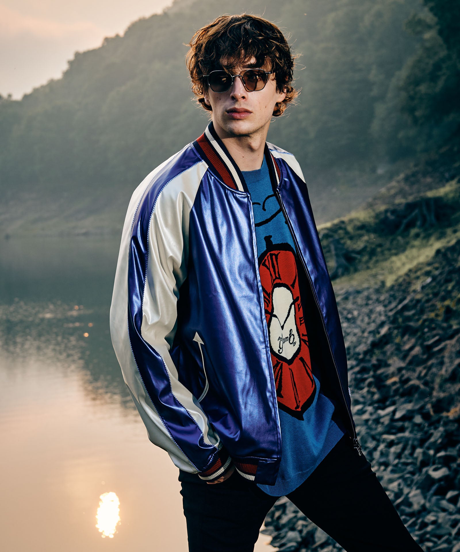 GB0424/JKT07 : Synth Leather Ska Jumper / シンセレザースカ